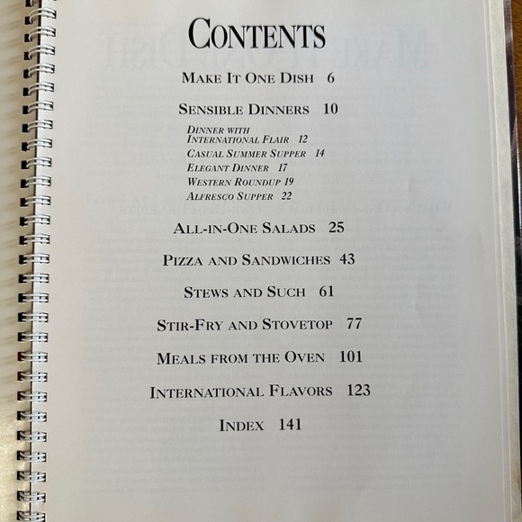 Low-Fat Ways To Cook One-Dish Meals Recipe Book - Picture 5 of 9